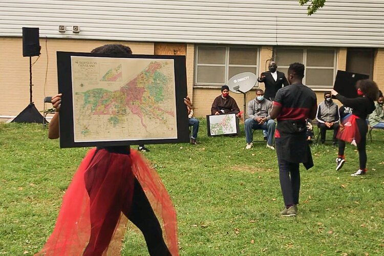 MidTown Cleveland community dance, music, and poetry event earlier this month called "Freedom".